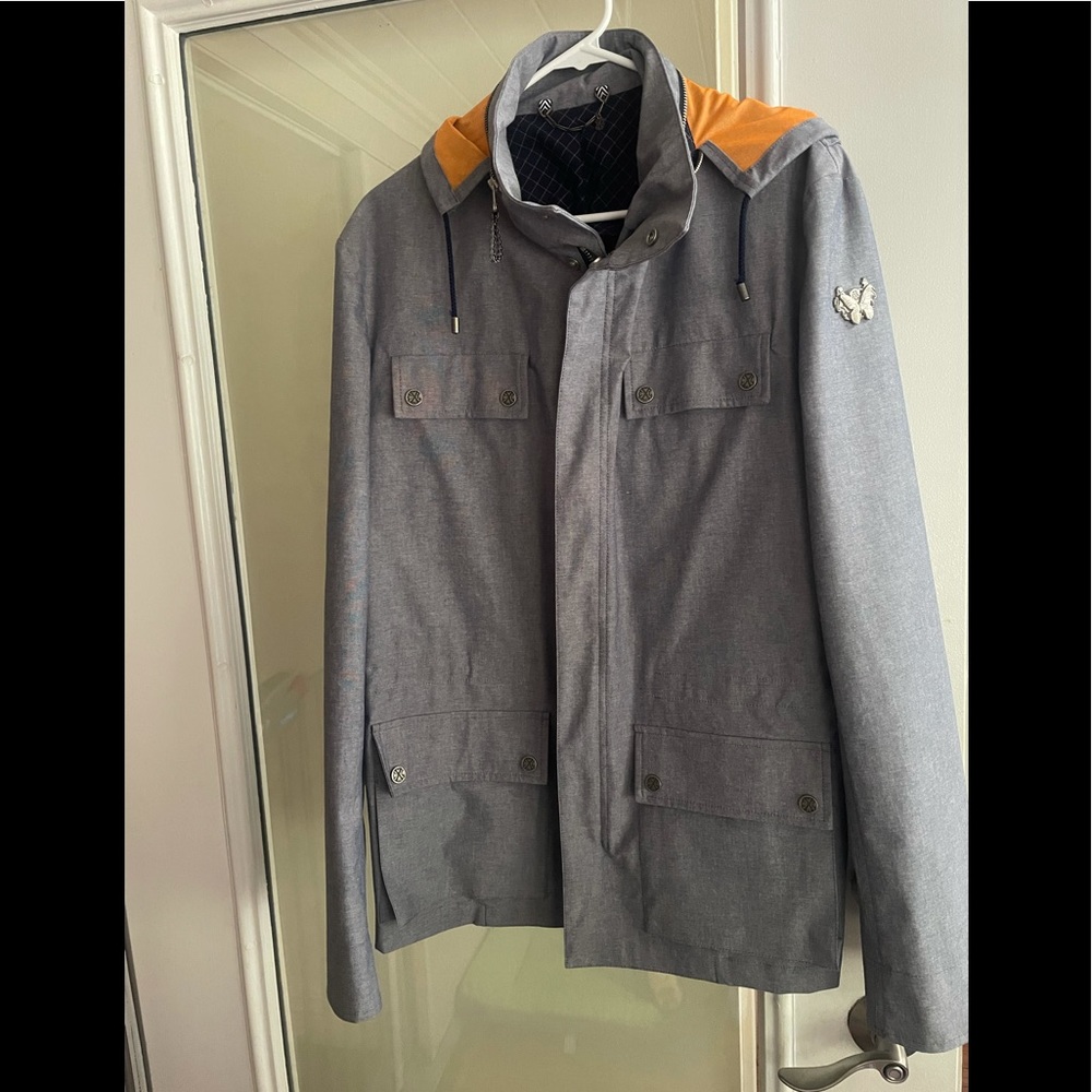 NWOT Christian Lacroix men’s raincoat